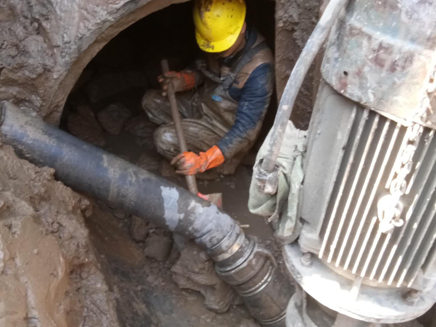 瑞溪镇管道清淤