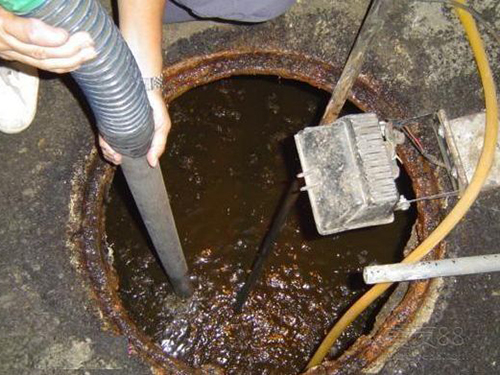 瑞溪镇隔油池清理