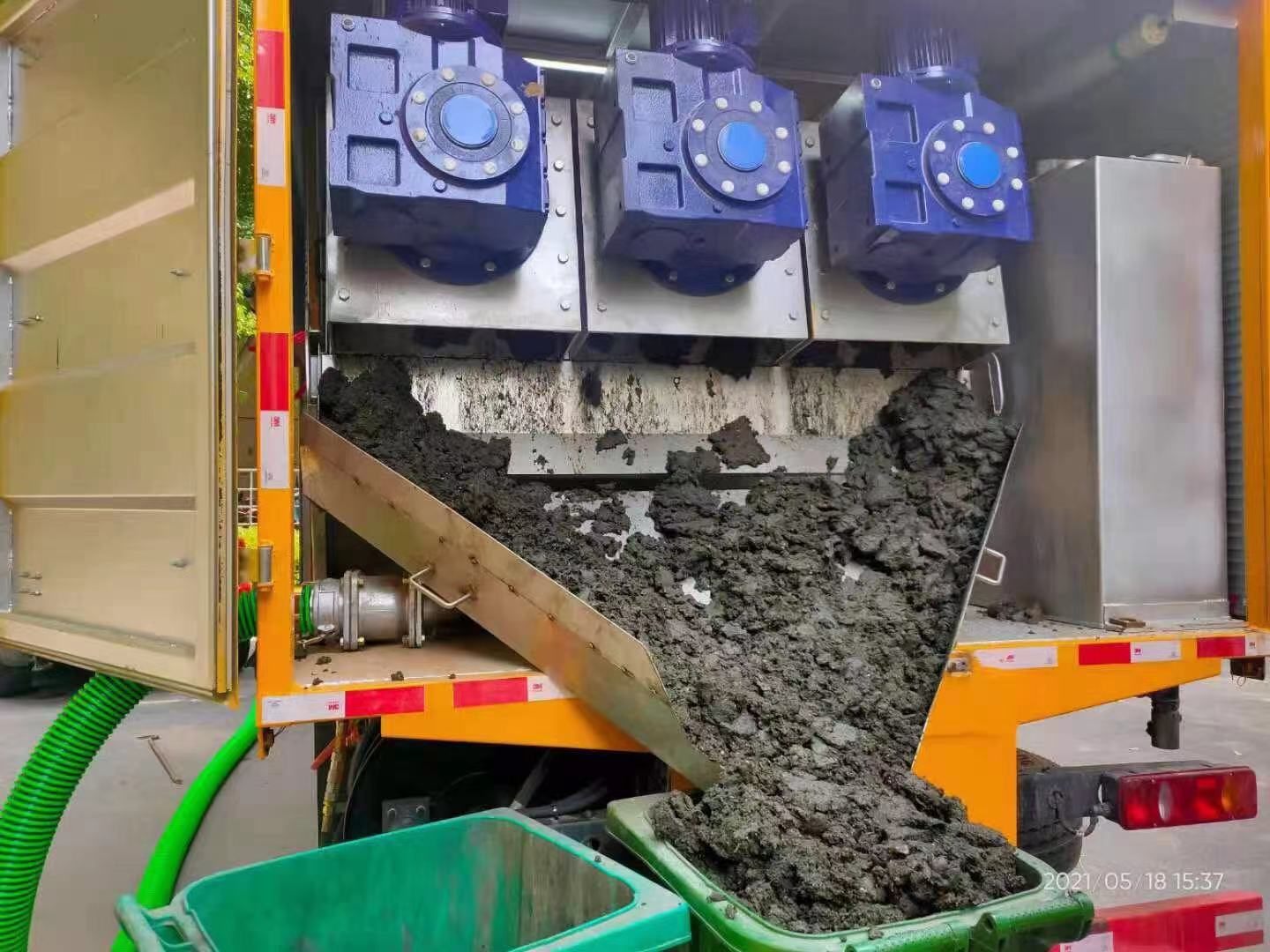 瑞溪镇化粪池清掏城市维护站-泥浆净化干湿分离处理